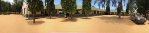 Marereni Primary School courtyard panarema