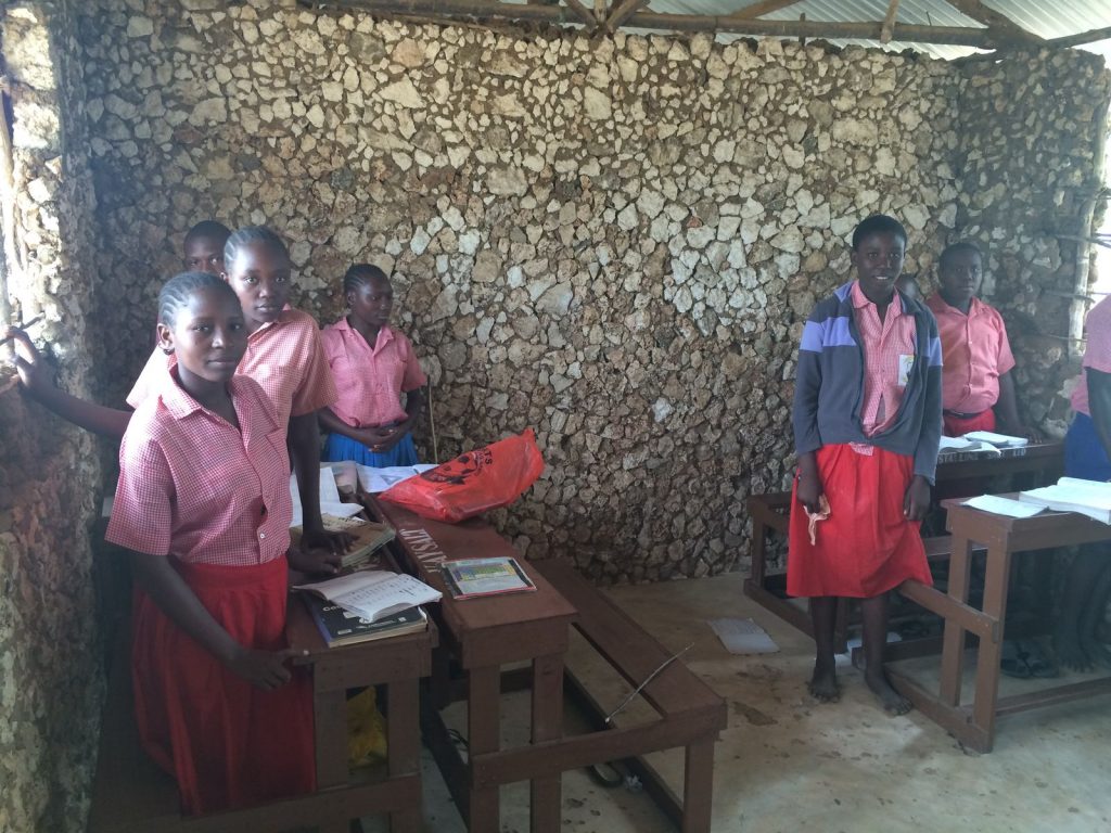 Mt Zion Primary school students