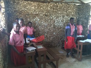 Mt Zion Primary school students