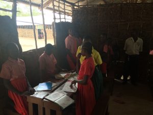 Mt Zion Primary class in session