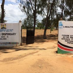 Marareni Maternity Ward and Dispensary Entrance.
