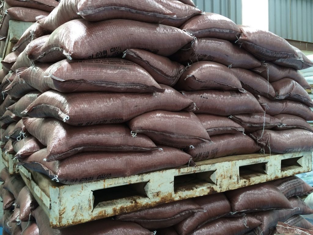 Kaysalt Coarse Salt stacks